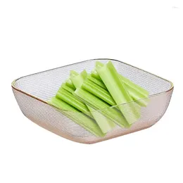 Plates Appetizer Serving Tray Fruit Vegetable Dish Snack Bowl Storage Organizer For Portable