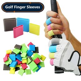 8PCS Non-Slip Baseball Basketball Bowling Golf Finger Sleeves Hand Protector Support Sports Finger Band Silicone