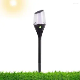 Party Decoration Solar Garden Flame Lights Waterproof Powered Outdoor Light Landscape For