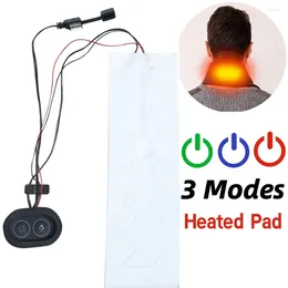 Carpets DIY Outdoor Warm Scarf 3 Gears USB Electric Heated Pads Waterproof Neck Warmer Heating Man's Cover For Cycling Skiing