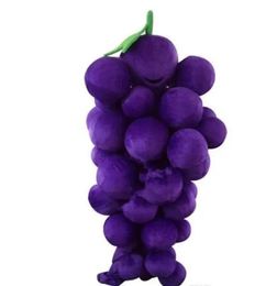 High quality Grape Mascot Costume Halloween Christmas Cartoon Character Outfits Suit Advertising Leaflets Clothings Carnival Unisex Adults Outfit