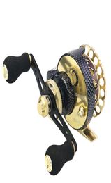 Raft Wheel All Metal Micro Lead Fishing Reels Slow Automatic Fall Winding Line FBE Drop Tackle6665135
