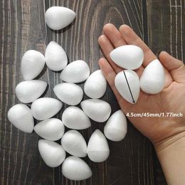 Decorative Flowers 4.5cm Natural White Styrofoam Balls For DIY And Nylon Stocking Flower Accessories 45mm 1.77inch