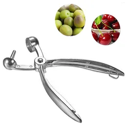 Table Mats Wrea Cherry Pitter Stainless Steel Remover Chopping Tool To Cherries Stone Corn Cob Media