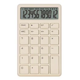 Calculators Accountant 12 Digits Desk Calculator Big Button Handheld Calculator for Student Boys Girls as Gift