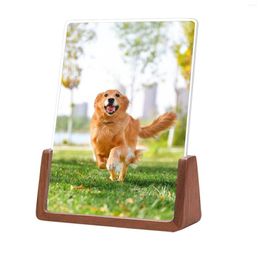 Frames 5x7 Inches Po U Shape Solid Rustic Wooden For Desktop Bedroom Bedside Table Home Ornament