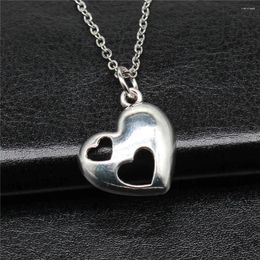Pendant Necklaces 1pcs Heart Chains For Women Diy Accessories Jewellery Making Supplies In Chain Length 40 5cm