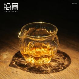 Wine Glasses 230ml Japanese Handmade Heat Resistant Glass Tea Set Drinkware Mug Insulated Clear Crystal Cup Vaso Beer