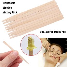 Women Tongue Depressor Depilatory Stick Mask Applicator Waxing Stick Hair Removal Face Cream Applicator Beauty Tools