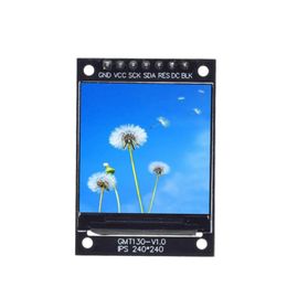 TFT Display 0.96inch 1.3 inch IPS 7P SPI HD 65K Full Color LCD Module ST7735 Drive IC 80*160 (Not OLED) For Arduino