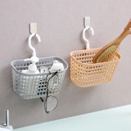 Kitchen Sundries Hanging Storage Basket with Hook Drain Bag Basket Bathroom Storage Sink Holder Soap Holder Home Rack Organizers