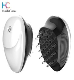 Silicone Electric Scalp Massage Comb for Hair Growth Vibrating Head r Hairbrush Acupuncture Pain Relief 2202227329594