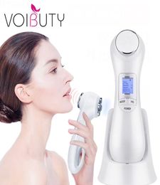 5 in 1 LED RF Pon Therapy Facial Skin Lifting Rejuvenation Vibration Device Machine EMS Ion Microcurrent Mesotherapy Massager2224463