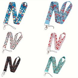 20pc Doctor Nurse Keychain Lanyards ID Badge Holder ID Card Passport Gym Cell Phone Badge Holder Lanyards for Name Tags