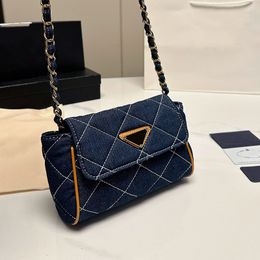 Designers Wallet Mini Parachute Chain Bag New Denim Bag Designer Purses for Women
