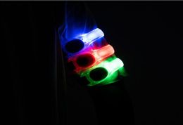 Warning Arm Belts Strap Sport Jogging Running Cycling Safety Bands Outdoor Steady Flashing LED Luminous Glare Glow Light Armband8522121