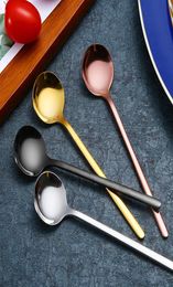 s Mini Coffee Spoon Stainless Steel Tea Spoon Gold Stirring Teaspoon Bar Restaurant Kitchen supplies Christmas Birthday Pa7956894