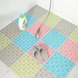 Bath Mats PVC Splicing Bathroom Non-slip Mat Household Toilet Kitchen Water-proof