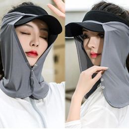 Scarves UV Protection For Men Face Women Neck Summer Sunscreen Veil Scarf Mask Anti-uv Cover