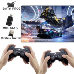 Gamepads Data Frog Gaming Controller Wireless/USB for PC Joystick OTG Gamepad for Android Mobile Phone 2.4G Dual Controller