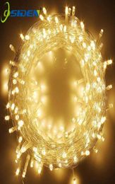 Outdoor string lights 20m 200LED decorative indoor lights with 8flash modes 220V fairy light for Christmas garden party wedding Y28833916