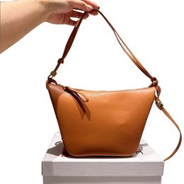 Tote Bag Designer Bags Mini Hammock Hobo bag in classic calfskin women Handbag Hammock Hobos Leather Casual Mom Shopping Bag