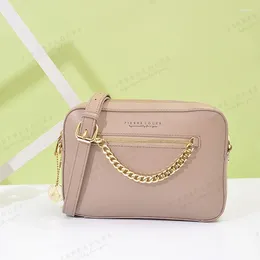 Shoulder Bags Trendy Exquisite Shopping Bag Vintage Casual Women Totes Female Leather Solid Color Chain Handbags For Bolsa