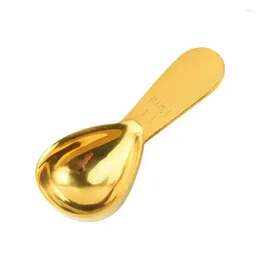 Coffee Scoops Fashion Small Baking Simple Durable With Scale Household Spoon Measuring Portable Stainless Steel Beautiful Kitchen