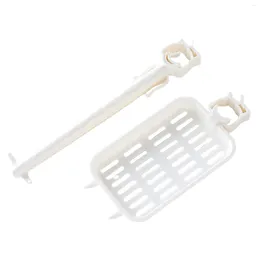 Kitchen Storage 2 Piece Over The Sink Organiser Rack Holder Easy To Clean Sponge For Cabinet Pantry TUE88