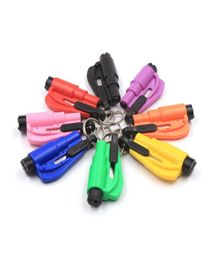 Keychain Vehicle Safety Hammer with Portable Escape Hammers Window Breaker Key chain Vehicle mounted Multifunctional Mini lifesavi5482259