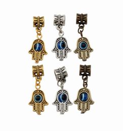 150pcs Hamsa Hand Blue eye bead Kabbalah Good Luck charm Pendants For Jewelry Making Bracelet Necklace DIY Accessories 128x298mm428189728