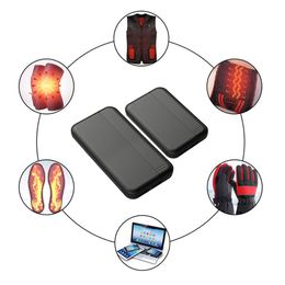 10000mAh Power Bank 5V/2A Portable Mini Charger Fast Charging External Battery Pack for Heating Vest Jacket Scarf Socks Gloves