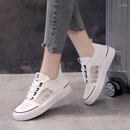 Casual Shoes Women's Athletic Sneakers Mesh Breathable Flat Sports Low Female Footwear In Daily Routine Urban 2024 Spring A H