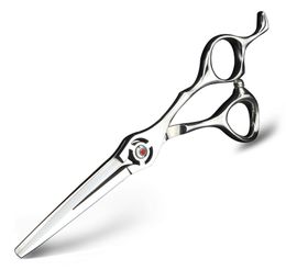 XUAN FENG Cutout Barber Scissors 6 Inch Hair Scissors Japan VG10 Steel Cutting Shears High Quality Hairdressing Salon Tools3531764