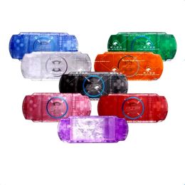 Accessories AA Quality Replacement Case For PSP 3000 3001 3002 Series Old Model Housing Case For PSP3000 Clear Blue Purple Red Shell