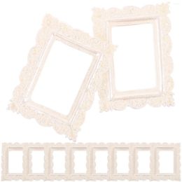Frames 10Pcs Small Picture Frame Decorative Mini Po Pography