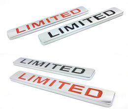 3D Metal LIMITED Car Emblem Badge Stickers For Honda Hunydai Trunk Hood Bumper SUV Tail Decals318H4858286