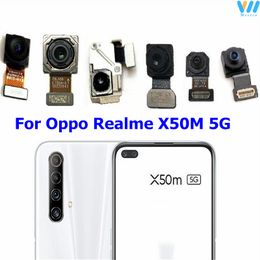 Front Rear Camera For Oppo Realme X50M 5G Mini Front Facing Back Main Primary Ultrawide Camera Module Flex Cable Repair Parts