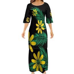 Women'S T-Shirt High Quality Cus Women Club Bodycon Dresses Samoan Petasi Polynesian Traditional Tribal Design Dress 2 Piece Set 22070 Dhyls