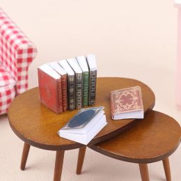50pcs Dollhouse Miniature Mini Books Model Furniture Accessories Fun Bookstore Little Man Book
