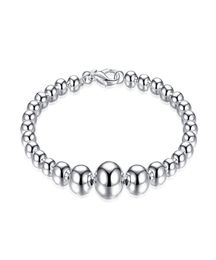 High grade 925 sterling silver Size piece prayer beads Jewellery set DFMSS080 brand new Factory direct 925 silver necklace bracelet8912331