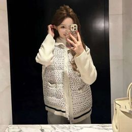 Women's Down & Parkas Winter Fashionable Brand 90 White Duck Woven Spliced Coat High Grade Sweet Cool for Women