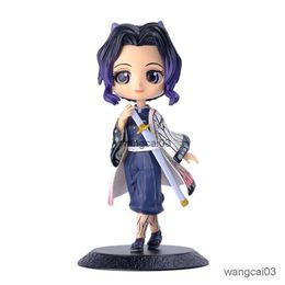 Action Toy Figures Anime Demon Slayer Figure Kimetsu no Yaiba Kochou Shinobu Action Figure Kamado Tanjirou Kamado Nezuko Figurine Toys