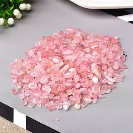 Natural Crystal Rose Quartz Ore Mineral Specimen Healing Stone Natural Colorful Quartz for Aquarium Stone Home Decoration DIY 240408