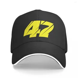 Ball Caps Axel Bassani Number 47 Baseball Cap Sun Beach Hat Military Tactical Women's Hats For The Men's