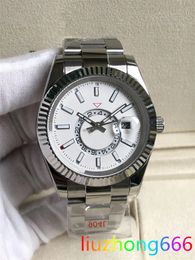 U1 Top AAA mens automatic Mechanical watches 42mm full stainless steel Swim wristwatches sapphire luminous calendar watch