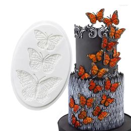 Baking Moulds Butterfly Silicone Cake Mould Sugarcraft Cupcake Fondant Decorating Tools