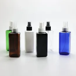 Storage Bottles 30pcs 150ML 200ML Empty Square With Plastic Spray Pump 5oz Perfume Cosmetic PET Travel Skincare Package