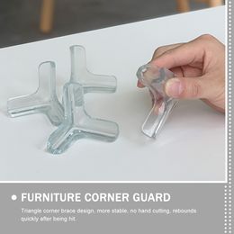 10 Clear Corner Protectors Furniture Protectors, Proofing Corner Protector Bumpers for Table, Desk, Crib, Fireplace, Corners& (