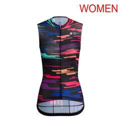 2019 Team Womens Cycling Sleeveless jersey bicycle Vest Summer Breathable mtb bike shirt cycle clothing sport uniform Y060604822386